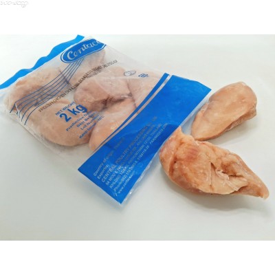 C43A 泰國無激素去皮雞胸(2kg/包，約240-270g/塊，約8塊/包)網購原價H$123.00/包，會員價HK$110.00/包